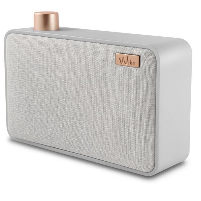 Wiko enceinte bluetooth Wishake Mono 2W Gris