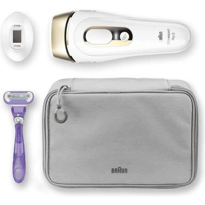 Braun, Epilateur Lumiere Pulsée, Technologie Intelligente, Flash, PL 5117 400