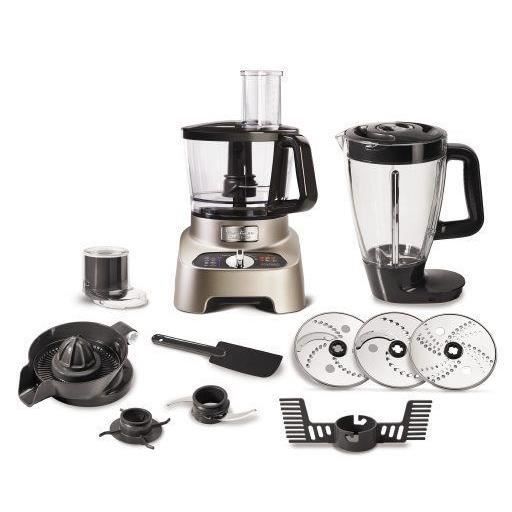 MOULINEX FP824H10 Robot multifonction Double Force Metal