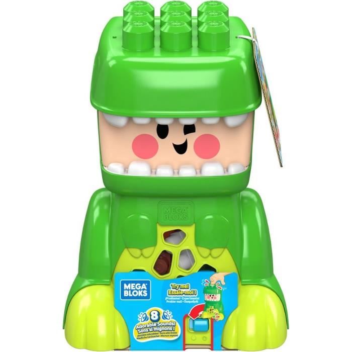 Mega Bloks - Jammy Stackers T-Rex - Blocs de construction - Dès 1 an
