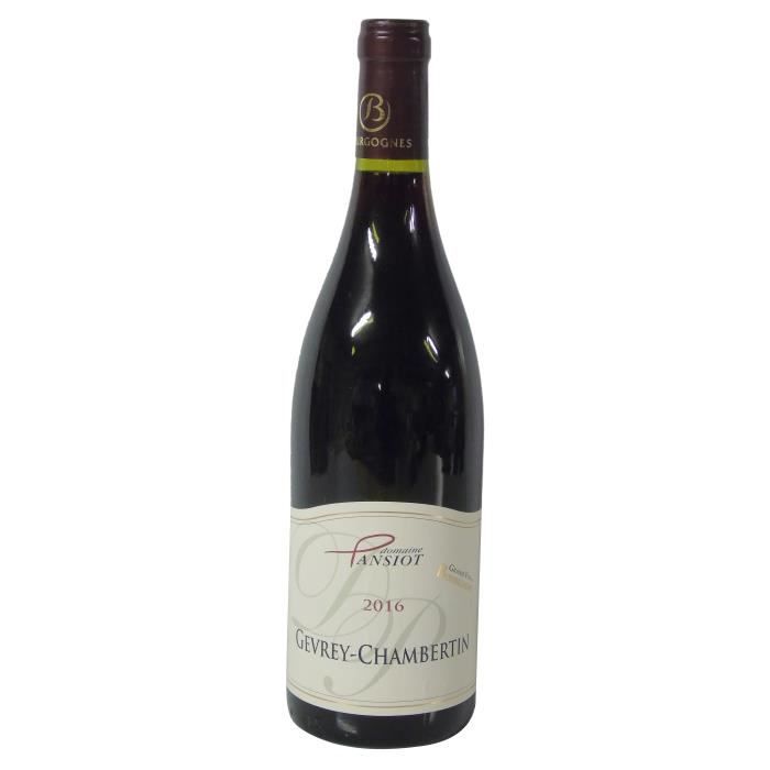 Domaine Pansiot 2016 Gevrey-Chambertin - Vin Rouge de Bourgogne