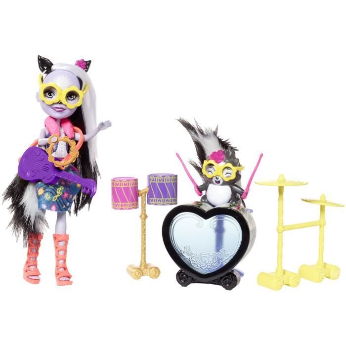 ENCHANTIMALS - La Moufette Joue de la Batterie