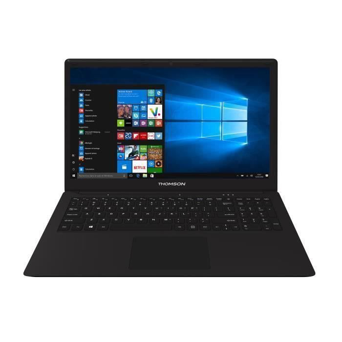 THOMSON PC Portable Notebook NEO15C-4BK500 15,6- FHD - RAM 4Go - Celeron N3350 - Stockage 500Go - Intel FHD Graphics - Windows 10
