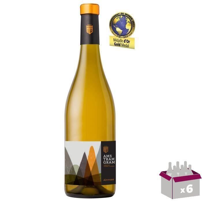 Ams Tram Gram 2020 Pays d'Oc - Vin blanc de Languedoc-Roussillon x6