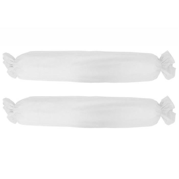 TODAY Lot de 2 taies de traversin - 45x185 cm - 100% Coton - Chantilly