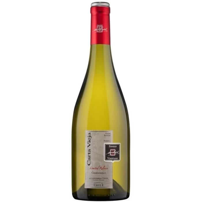 CARTA VIEJA Reserva Chardonnay Vin du Chili - Blanc - 75 cl