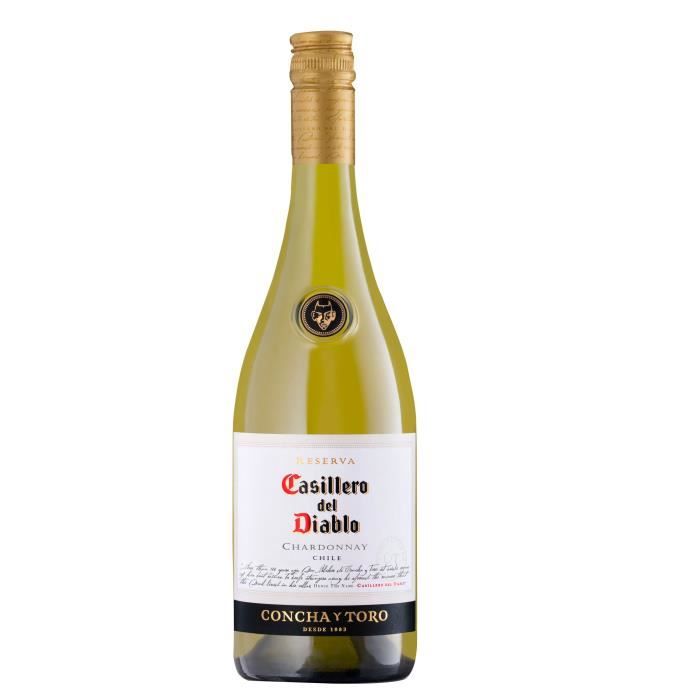 Concha Y Toro Casillero Del Diablo 2018 Chardonnay - Vin blanc du Chili