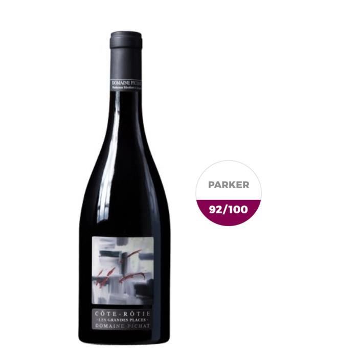 Domaine Stéphane Pichat 2014 Côte-Rôtie Les Grandes Places - Vin rouge des Côtes du Rhône
