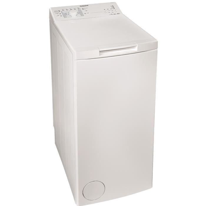 HOTPOINT WMTL 722 H FR - Lave linge top - 7kg - 1200 tours / min - A++