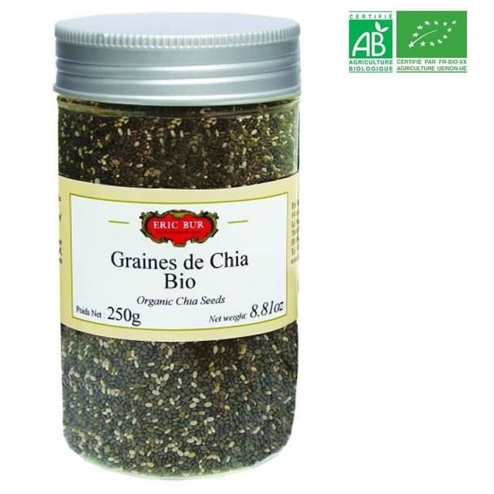 ERIC BUR - Graines de Chia - BIO - 250 G