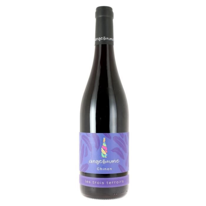Domaine Angelliaume 2017 Les 3 Terroirs Chinon - Vin rouge de la Vallée de la Loire