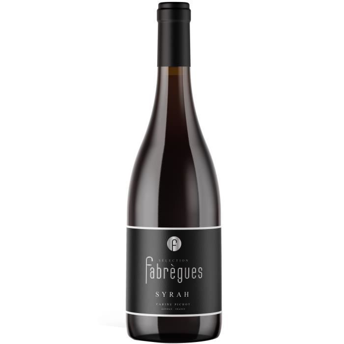 Sélection Fabrègues Syrah Pays d'Oc - Vin rouge de Languedoc