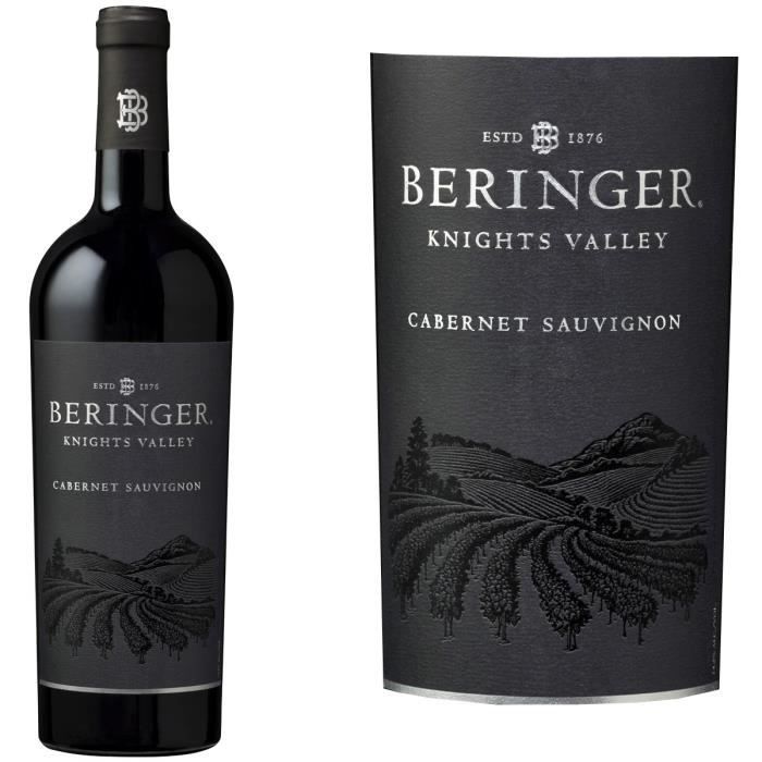 Beringer Knights Valley Cabernet Sauvignon - Vin rouge de Californie