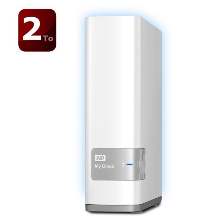 WD My Cloud 2 To WDBCTL0020HWT-EESN