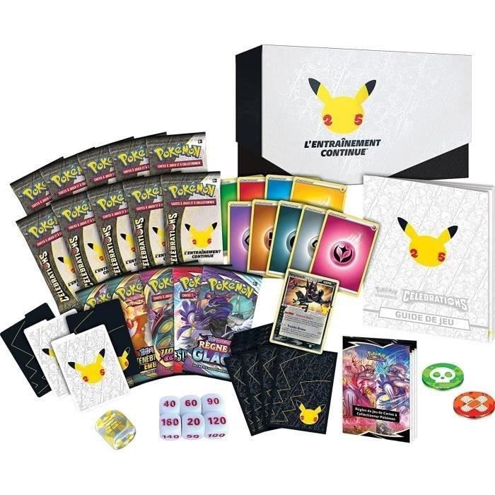 Pokémon - Coffret Elite Trainer Box 25 ans - Jeu de société - Jeu de Cartes à Collectionner