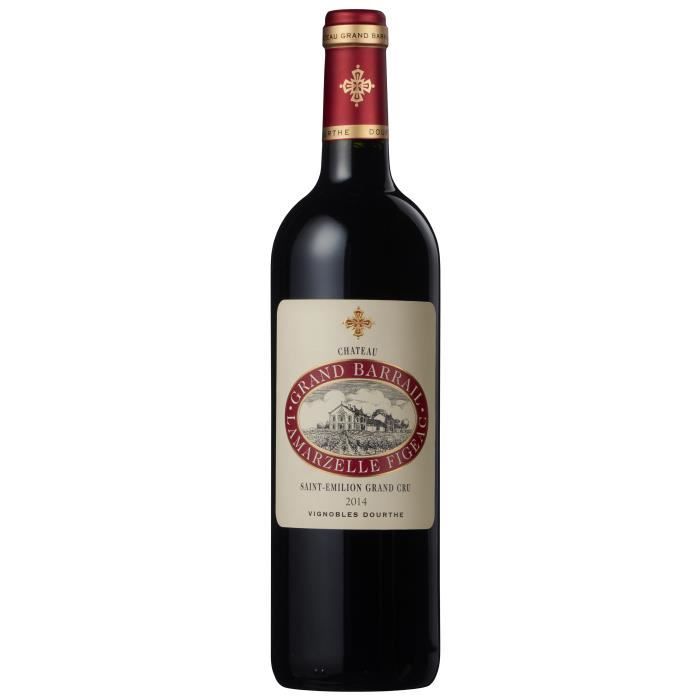 Château Grand Barrail Lamarzelle Figeac Saint-Emilion Grand Cru 2014 - Vin rouge de Bordeaux