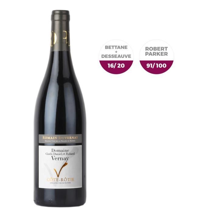 Domaine Vernay 2015 Côte-Rôtie - Vin rouge de la Vallée du Rhône