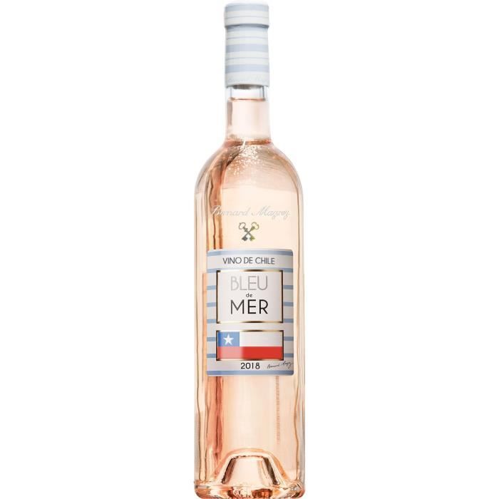 BERNARD MAGREZ Bleu de Mer Chili 2018 - Vin rosé de Chili