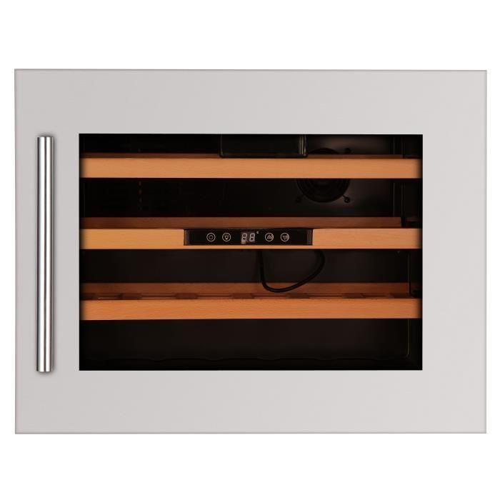 CLIMADIFF CLI24 - Cave à vin de service - 24 bouteilles - Intégrable - Classe B - L 59,2 x H 45,9 cm