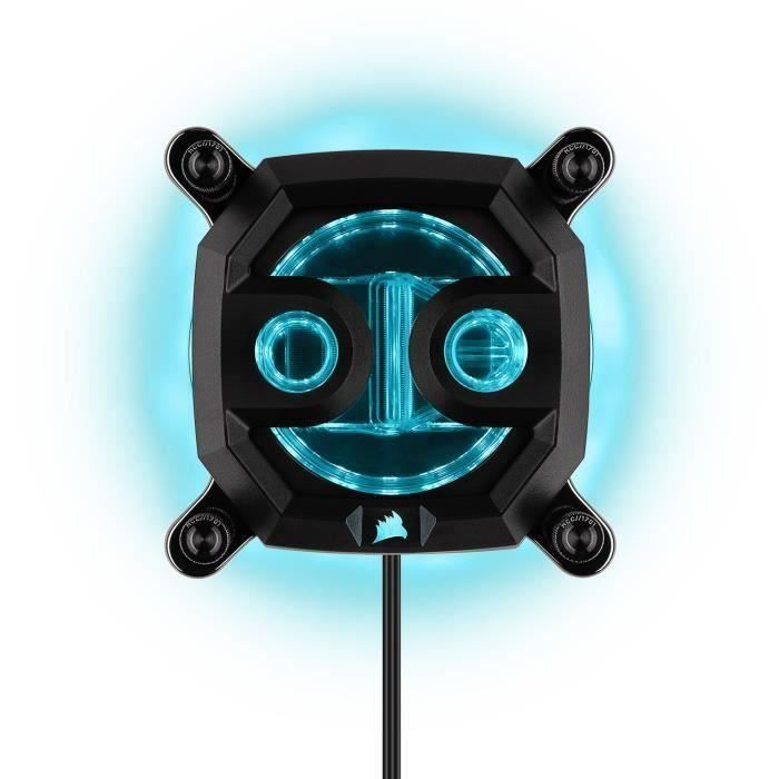 CORSAIR Waterblock pour processeur CORSAIR Hydro X Series XC7 RGB (1200/AM4) ( CX-9010006-WW )