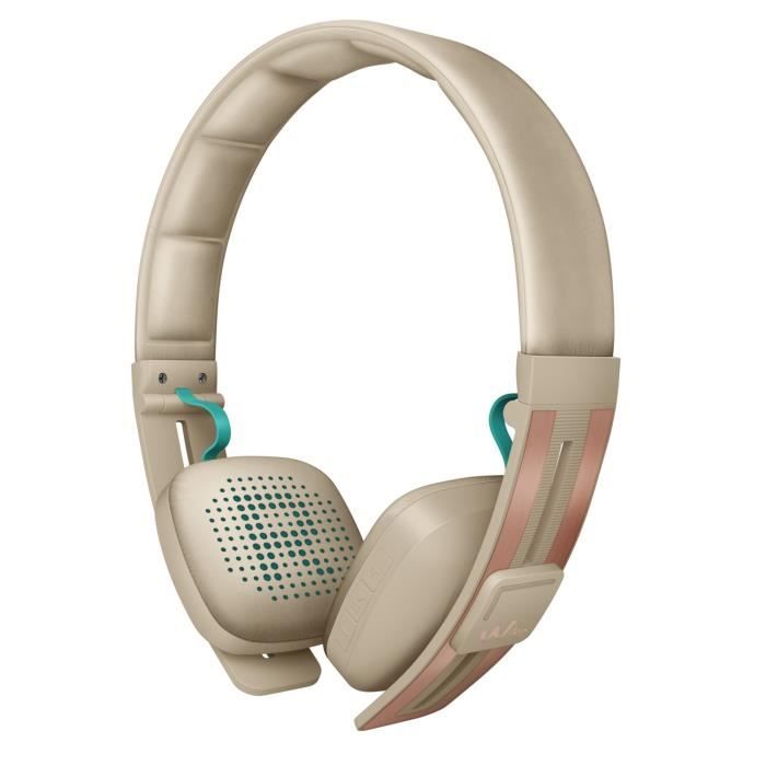 Wiko Casque bluetooth Wishake Beige