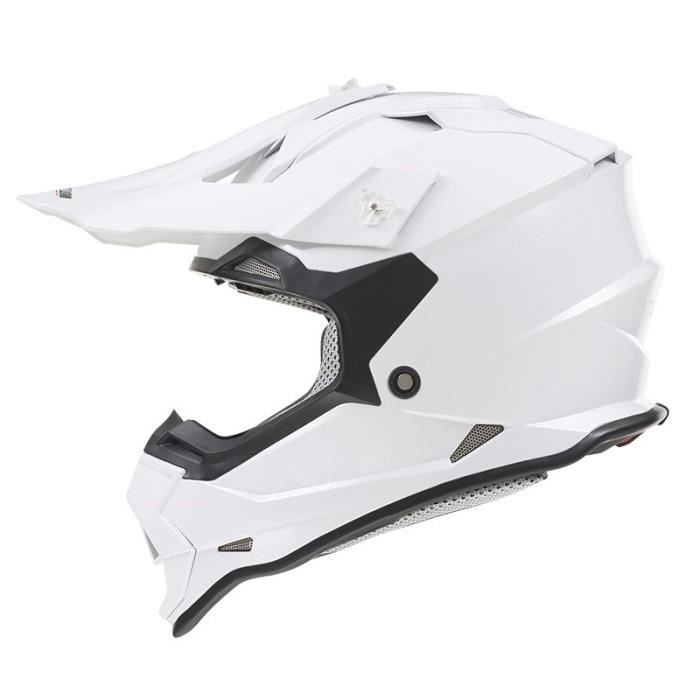 NOX Casque Cross N632 Junior Blanc