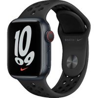 Apple Watch Nike Series 7 GPS 41 - Aluminium Midnight - Sport band Nike anthracite/black - Reconditionné - Etat correct