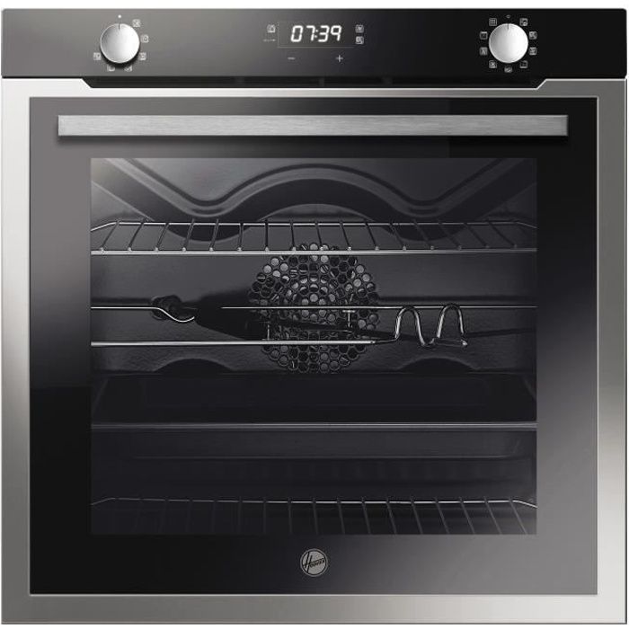 HOOVER HOZ550IN WIFI/1 - Four Multifonction - Encastrable - Pyrolyise - 60 cm - 75 L - Classe A - Noir