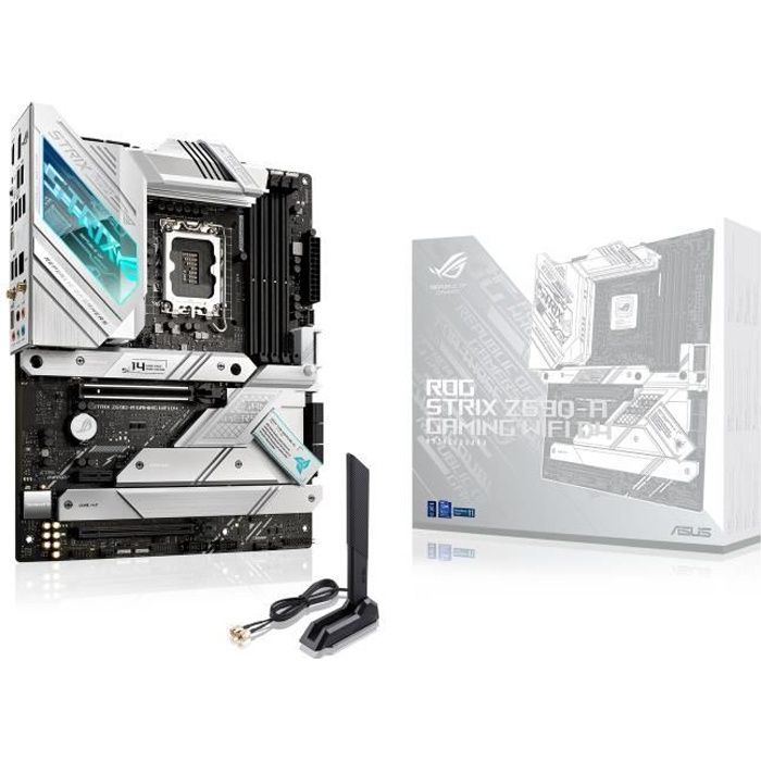Carte Mere ASUS ROG STRIX Z690 A GAMING WIFI D4 90MB18K0 M0EAY0
