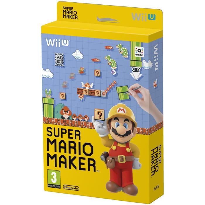 Super Mario Maker Jeu Wii U