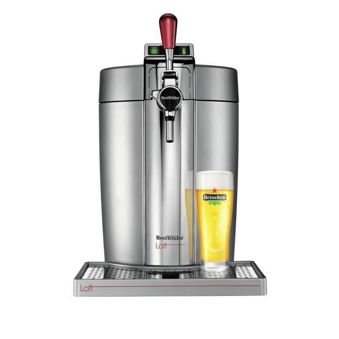 KRUPS Tireuse à bière Beertender - VB700E00 - Compatible fûts 5 L - Chrome