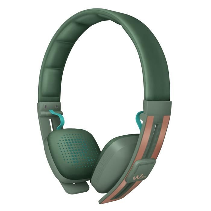 Wiko Casque bluetooth Wishake Kaki