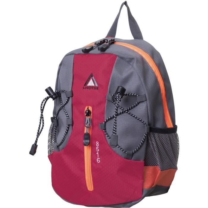 LHOTSE Sac à dos enfants 8 litres Gris Bordeaux