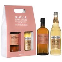 NIKKA Coffey Grain 70 cl x FEVER-TREE Premium Ginger Ale 500ml - Whisky Single Grain x Soda - japon et Angleterre