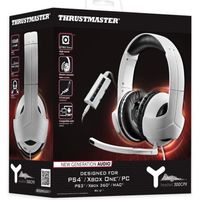 Casque Thrustmaster Y300CPX - PS4 / PS3 / PC / Xbox 360 / Xbox One - Micro-casque filaire avec microphone unidirectionnel amovible