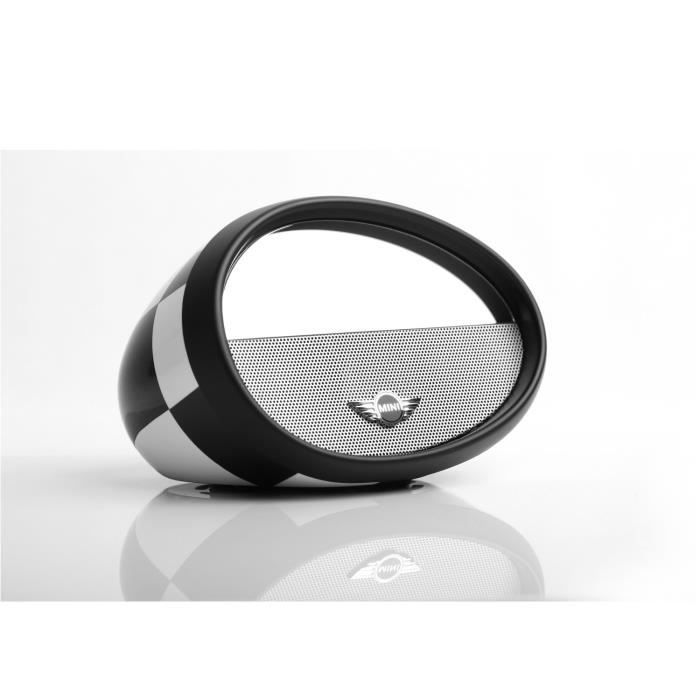 Mirror Boombox Mini Cooper PF320 - Checkered Flag