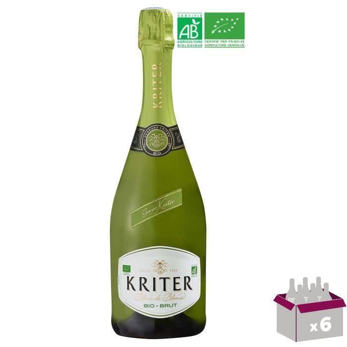 Kriter Brut - Vin effervescent blanc - Bio