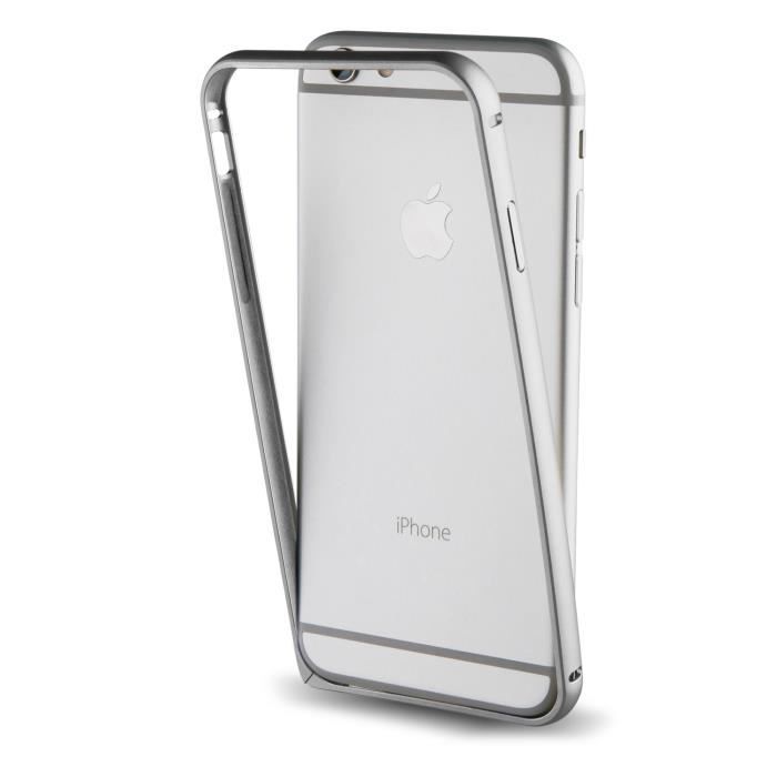 Muvit Bumper Argent pour Apple iPhone 7