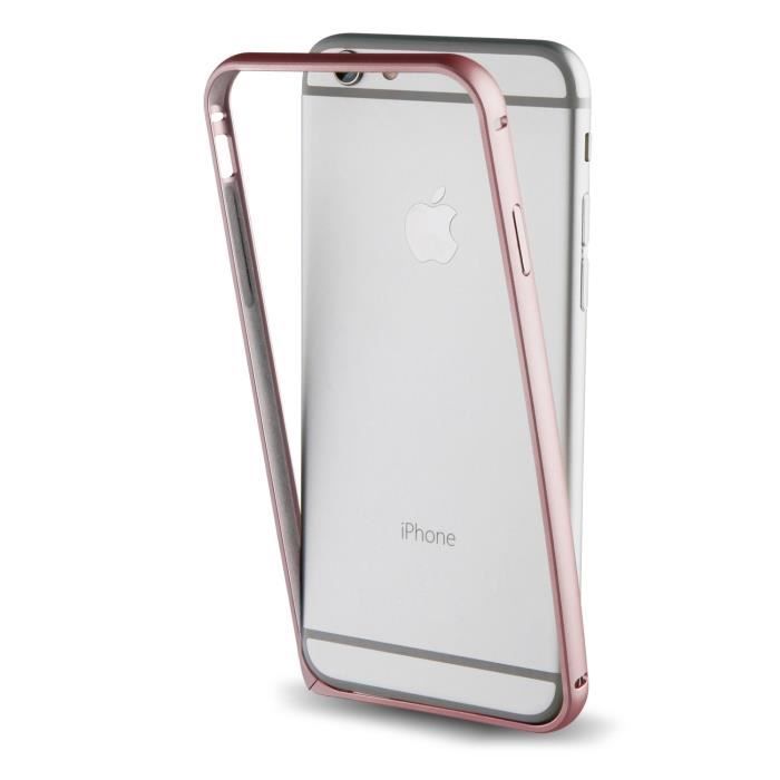 Muvit Bumper Rose Or pour Apple iPhone 7