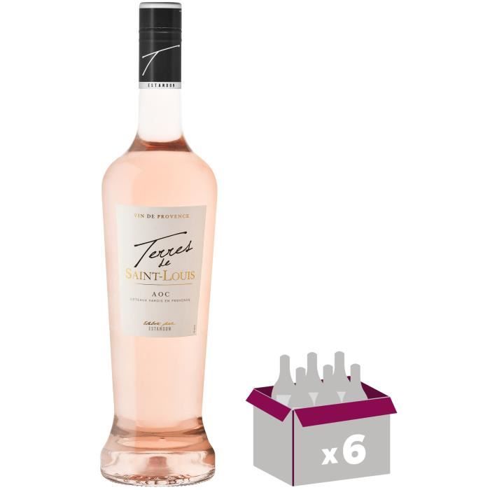 Estandon Terres de Saint-Louis Coteaux Varois en Provence - Vin rosé de Provence