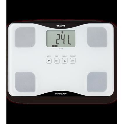 TANITA BC718WH36 Pèse-personne en verre ultra fin - Blanc