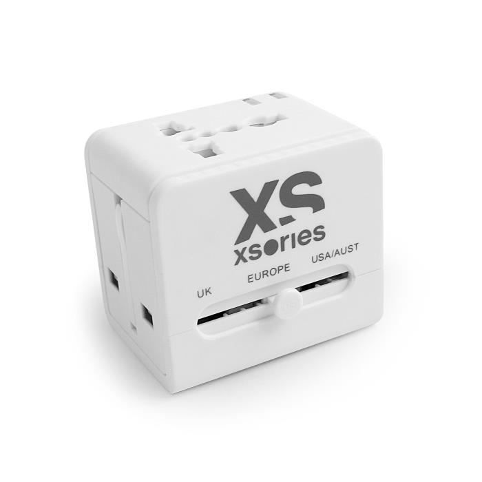 ROAMX CUBE 2.0 Adaptateur secteur universel de voyage Blanc