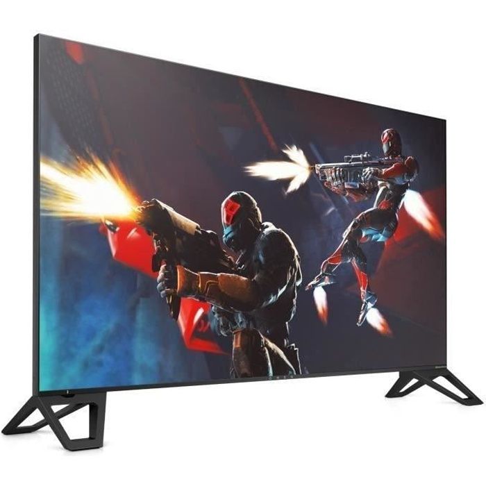 HP Écran PC Gamer OMEN X Emperium 65 - 64.5- UHD 4K (3840 x 2160) - Dalle MVA - 144 Hz - 14 ms - NVIDIA G-Sync - HDMI - DisplayPort