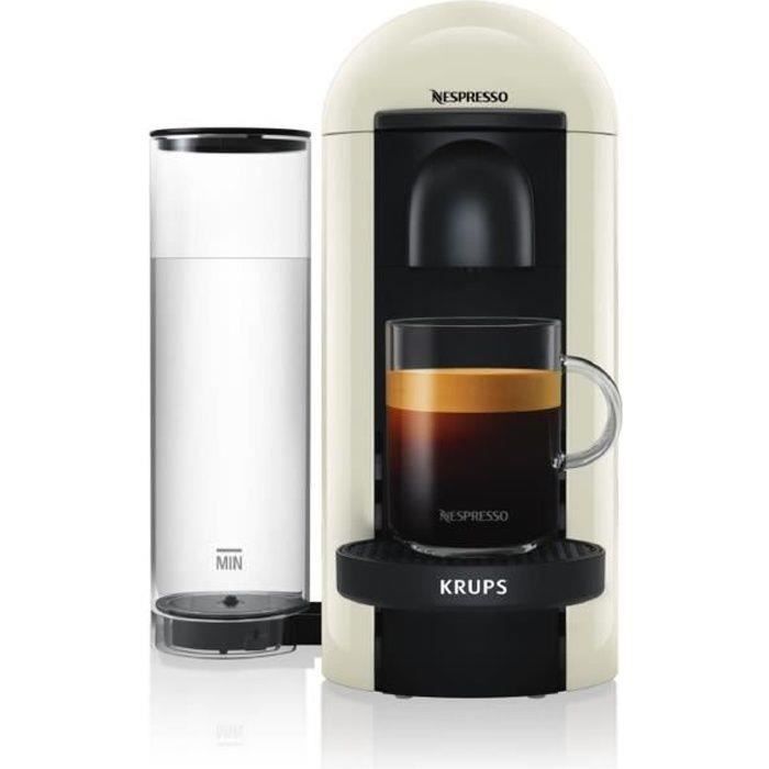 Machine à café Krups Nespresso Vertuo Plus YY3916FD - Ivoire - 1,2 L