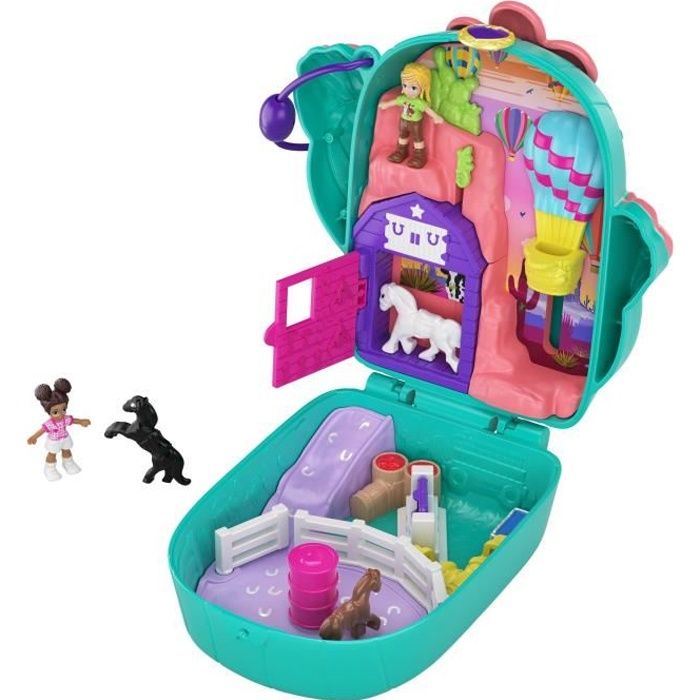 POLLY POCKET Coffret Univers Le Ranch du Cactus