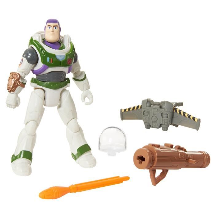 Pixar - Lightyear - Buzz Alpha A Fonctions 12Cm - Figurines D'Action