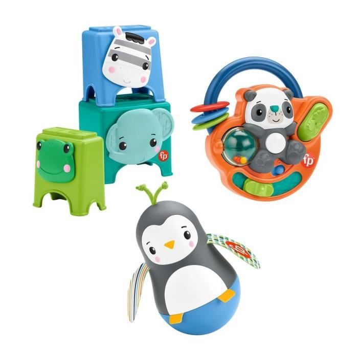 Fisher-Price - Coffret je découvre mes mains - Eveil Bébé - Dès 6 mois