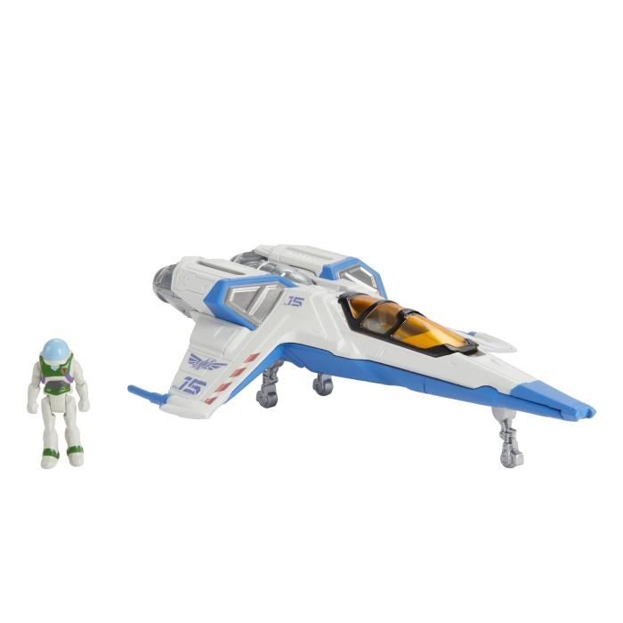 Pixar - Lightyear - Vaisseau Xl-15 + Mini Figurine Buzz - Figurines D'Action