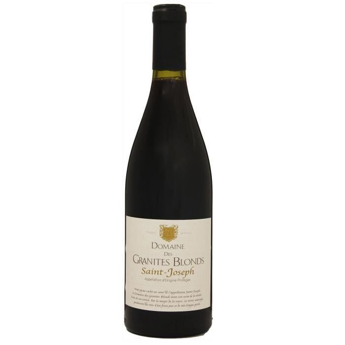 Domaine des Granites Blonds 2016 Saint-Joseph - Vin rouge du Vallée du Rhône