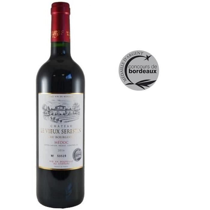 Château Le Vieux Sérestin 2016 Médoc Cru Bourgeois - Vin rouge de Bordeaux